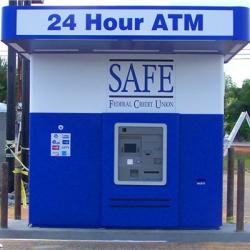 Drive-up ATM Kiosk With Canopy