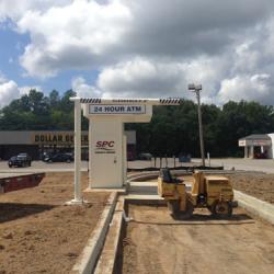 Drive-up ATM Kiosk With Canopy