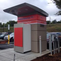 Drive-up ATM Kiosk With Canopy