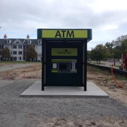 Remote, High Visibility Drive-up/Walk-up ATM Kiosk With Canopy