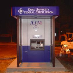 Remote, High Visibility Drive-up/Walk-up ATM Kiosk With Canopy