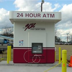 Drive-up ATM Kiosk With Canopy