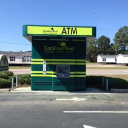 Drive-up ATM Kiosk With Canopy