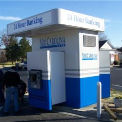 Drive-up ATM Kiosk With Canopy