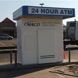 Drive-up ATM Kiosk With Canopy